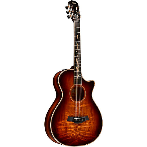 Taylor K22ce 12-Fret V-Class Grand Concert Acoustic-Electric Guitar Shaded Edge Burst - musicians--Friend