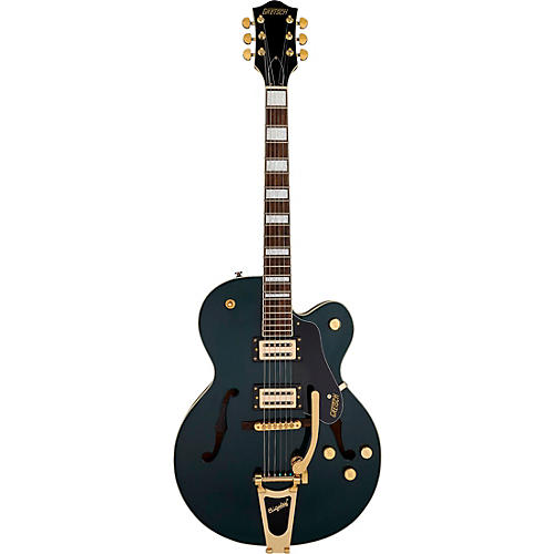 Gretsch Guitars G2420TG Streamliner Hollowbody With Bigsby LTD Electric Guitar Cadillac Green - musicians--Friend