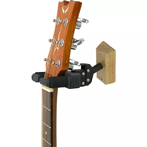 Hercules GSP38WB Wood Wallmount Guitar Hanger - musicians--Friend