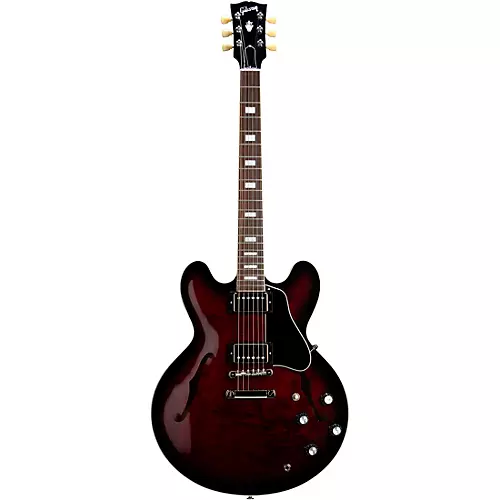Gibson ES-335 Figured Semi-Hollow Electric Guitar Deep Ocean Burst - musicians--Friend