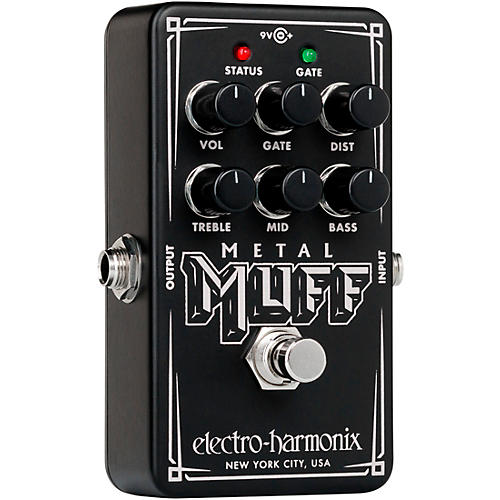 Electro-Harmonix Nano Metal Muff Distortion Effects Pedal Black - musicians--Friend