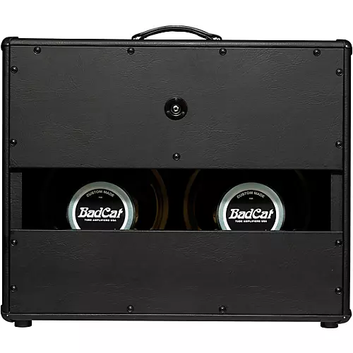 Bad Cat Era 2x12 Guitar Speaker Cabinet Black - musicians--Friend