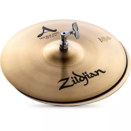 Zildjian A Series New Beat Hi-Hat Cymbal Pair 14 in. - musicians--Friend