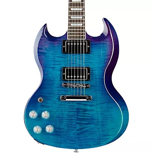 Gibson SG Modern Left-Handed Electric Guitar Trans Black Fade - musicians--Friend