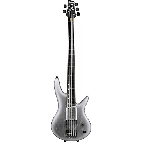 Ibanez GWB25TH Gary Willis Signature 5-String Electric Bass Silver Wave Burst Flat - musicians--Friend