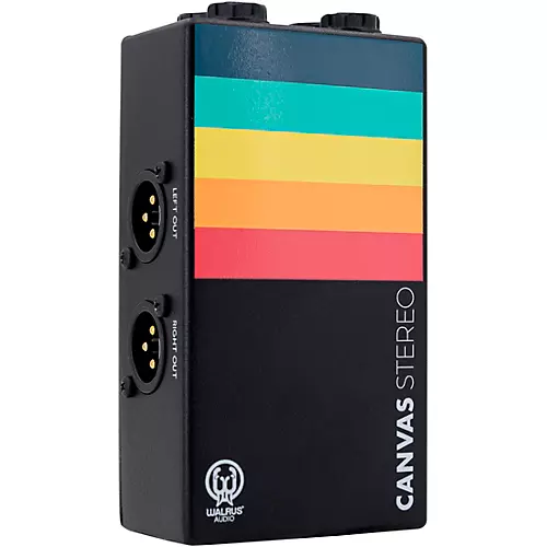 Walrus Audio Canvas Stereo Dual Line Isolator/Direct Box - musicians--Friend