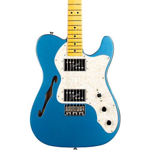 Fender American Vintage II 1972 Telecaster Thinline Electric Guitar Lake Placid Blue - musicians--Friend