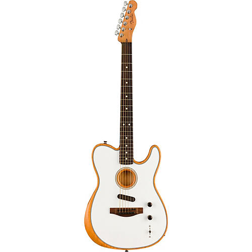 Fender Acoustasonic Player Telecaster Acoustic-Electric Guitar Brushed Black - musicians--Friend