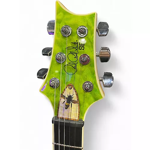 Used PRS SE Custom 24 ERZRA VERDE Solid Body Electric Guitar ERZRA VERDE - musicians--Friend