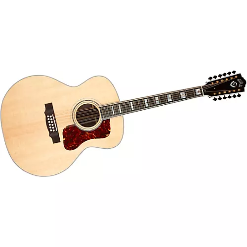 Guild F-512 12-String Acoustic Guitar Natural - musicians--Friend