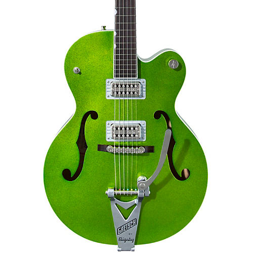 Gretsch Guitars G6120T-HR Brian Setzer Signature Hot Rod Hollowbody With Bigsby Magenta Sparkle - musicians--Friend