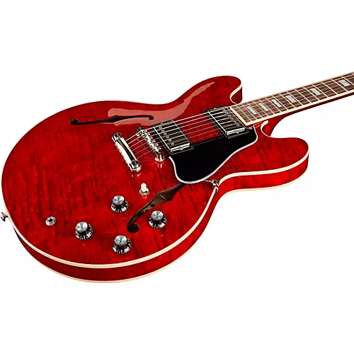 Gibson ES-335 Figured Semi-Hollow Electric Guitar Deep Ocean Burst - musicians--Friend