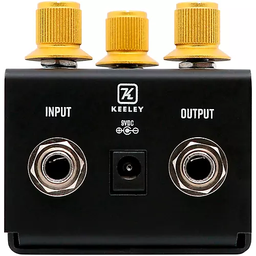 Keeley Super Rodent Overdrive & Distortion Effects Pedal Black/Yellow - musicians--Friend
