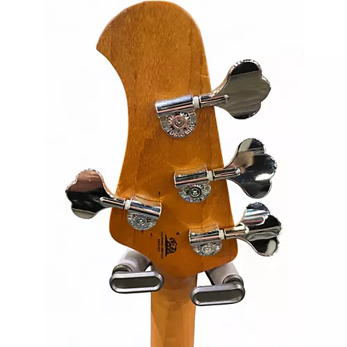 Used Ernie Ball Music Man Stingray HH 4 String BURNT ENDS Electric Bass Guitar BURNT ENDS - musicians--Friend