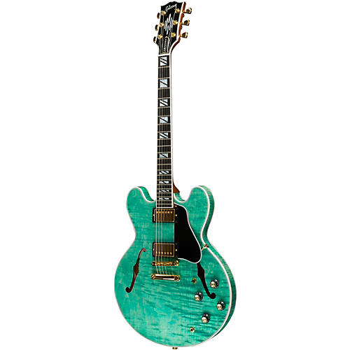 Gibson ES Supreme Semi-Hollow Electric Guitar Seafoam Green - musicians--Friend