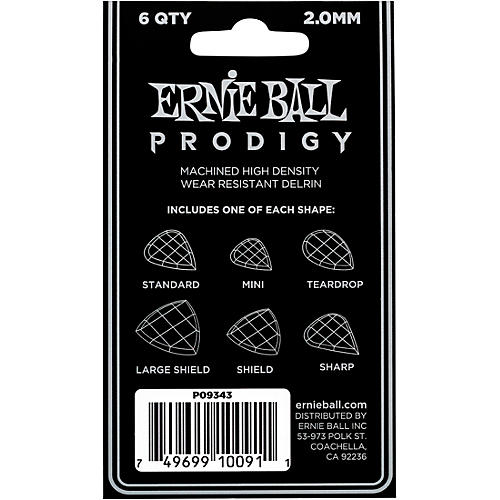 Ernie Ball Prodigy Multipack 1.5 mm 6 Pack - musicians--Friend