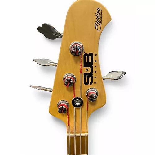 Used Sterling by Music Man Sub 4 Seafoam Green Electric Bass Guitar Seafoam Green - musicians--Friend