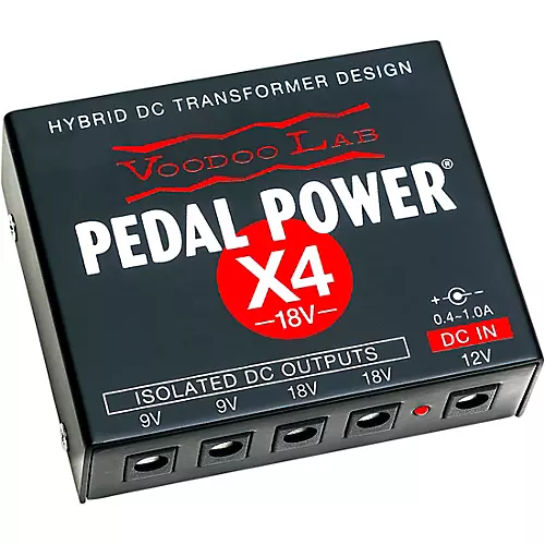 Voodoo Lab Pedal Power X4-18V Isolated Power Supply - musicians--Friend