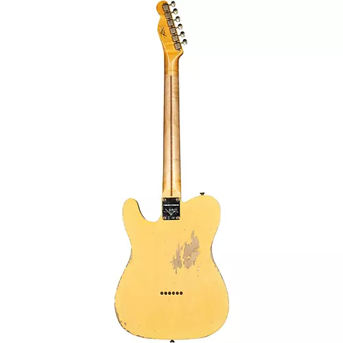 Fender Custom Shop Limited-Edition '53 Telecaster Heavy Relic Electric Guitar Aged Nocaster Blonde - musicians--Friend