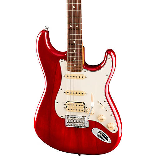 Fender Player II Stratocaster HSS Chambered Mahogany Body Rosewood Fingerboard Electric Guitar Transparent Cherry Burst - musicians--Friend