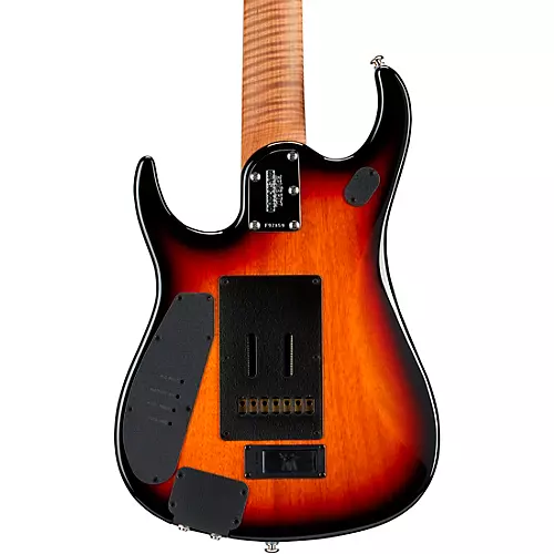 Ernie Ball Music Man JP15 7 7-String Quilted Maple Top Electric Guitar Tiger Eye - musicians--Friend