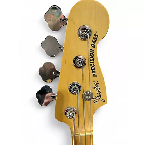 Used Fender American Performer Precision Bass Lake Placid Blue Electric Bass Guitar Lake Placid Blue - musicians--Friend