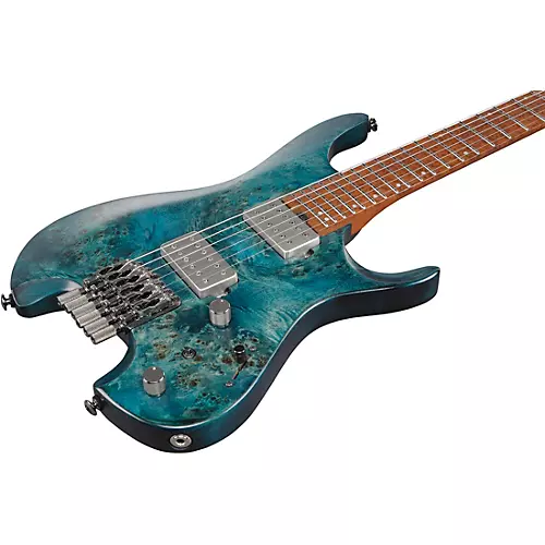 Ibanez Q52PB Standard Headless Electric Guitar Cosmic Blue Low Gloss - musicians--Friend