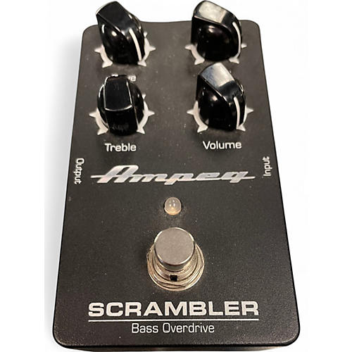 Used Ampeg SCRAMBLER Bass Effect Pedal - musicians--Friend