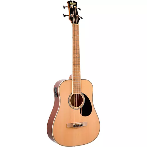 Mitchell EZB Super Short-Scale Acoustic-Electric Bass Guitar Natural - musicians--Friend