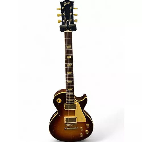 Used 2021 Gibson CUSTOM SHOP 60S LES PAUL WILDWOOD MURPHY LAB DUTCH BURST Solid Body Electric Guitar DUTCH BURST - musicians--Friend