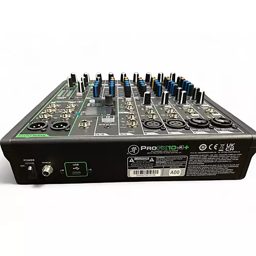Used Mackie ProFX10 v3+ Powered Mixer - musicians--Friend