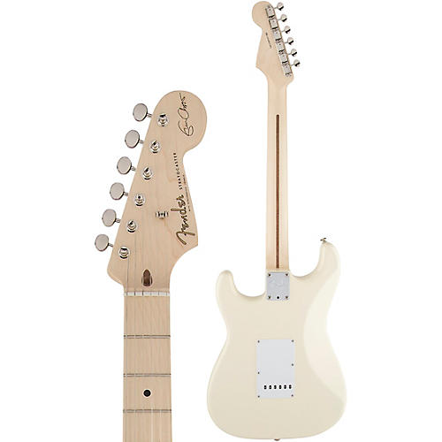 Fender Artist Series Eric Clapton Stratocaster Electric Guitar Olympic White - musicians--Friend