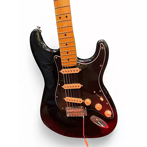 Used 2021 Fender Player Stratocaster Black Solid Body Electric Guitar Black - musicians--Friend