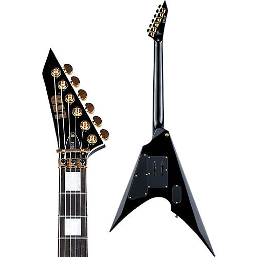 ESP Mike Schleibaum MSV-1 Electric Guitar Black - musicians--Friend