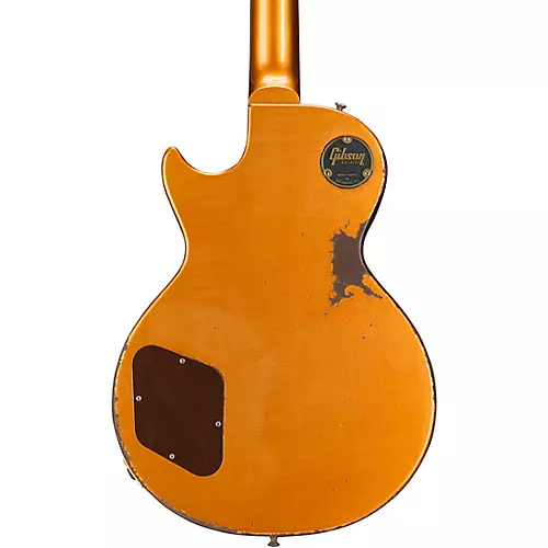 Gibson Custom M2M Murphy Lab Fifty-Five Les Paul Standard Heavy Aged Electric Guitar Double Gold - musicians--Friend