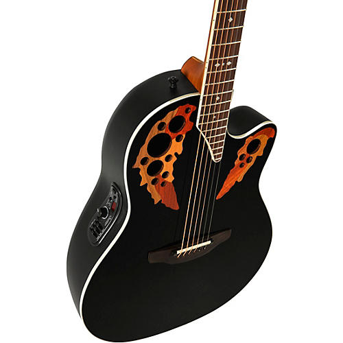 Ovation 2778AX-5-G Pro Series Standard Elite Deep Contour Acoustic-Electric Guitar Black - musicians--Friend