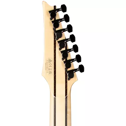 Ibanez RG8527 RG j.custom 7 String Electric Guitar Black Rutile - musicians--Friend