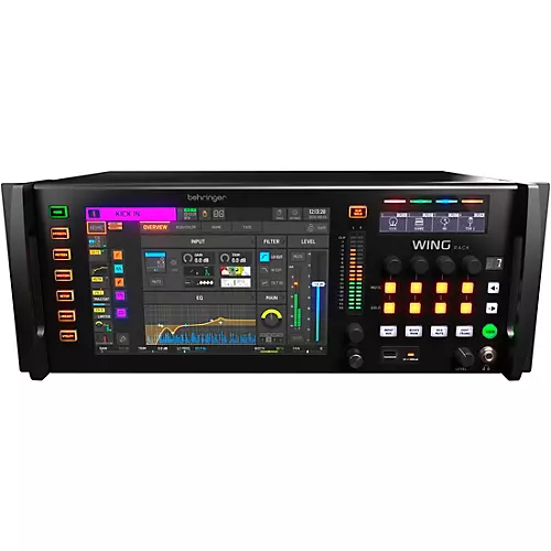 Behringer WING RACK Rackmount 48-Channel Digital Mixing Engine With 24 Midas PRO Preamps - musicians--Friend