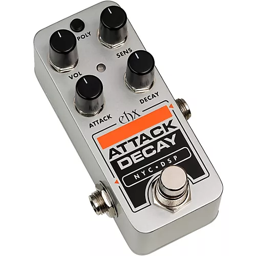 Electro-Harmonix Pico Attached Decay Reverse Tape Simulator Effects Pedal Silver - musicians--Friend