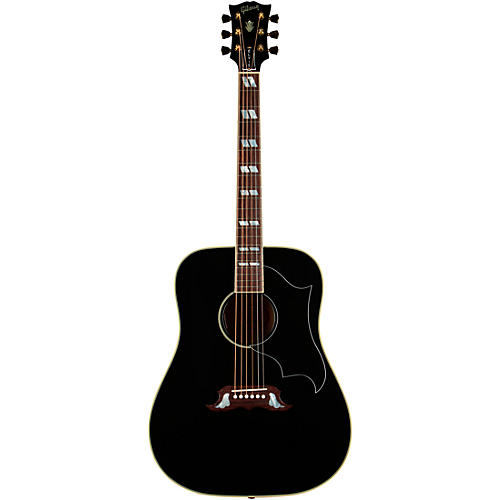 Gibson Elvis Dove Acoustic-Electric Guitar Ebony - musicians--Friend