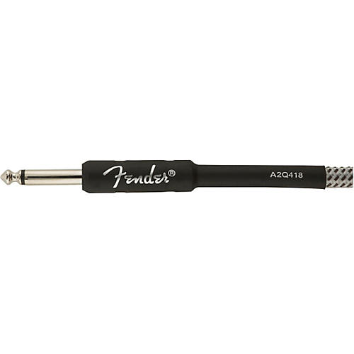 Fender Professional Series Straight to Straight Instrument Cable 18.6 ft. Gray Tweed - musicians--Friend