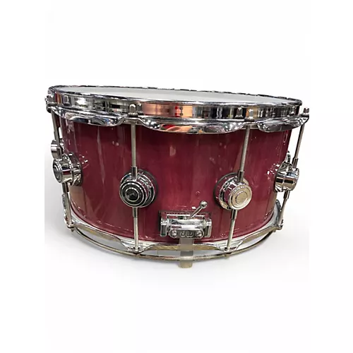 Used DW 14X6.5 PURPLEHEART Purple Drum Purple 213 - musicians--Friend