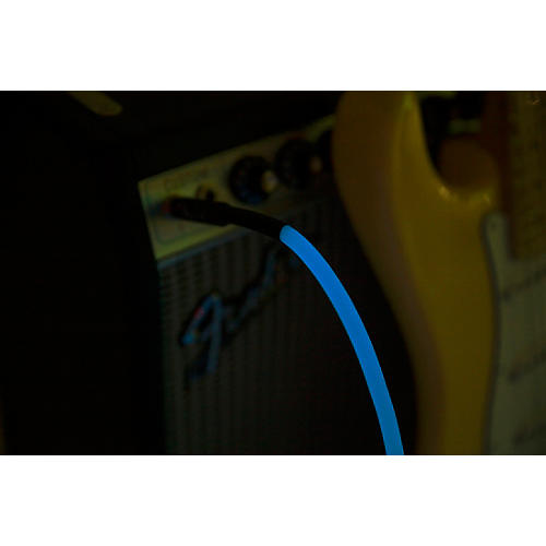 Fender Professional Series Glow in the Dark Straight to Straight Instrument Cable 10 ft. Orange - musicians--Friend