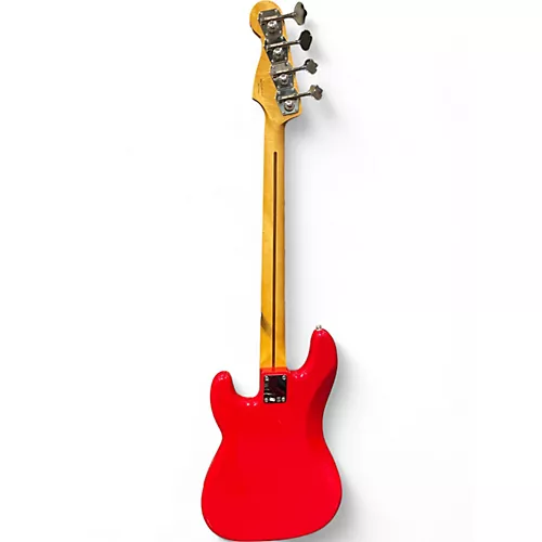 Used 2020 Fender Vintera 50s Precision Bass Dakota Red Electric Bass Guitar Dakota Red - musicians--Friend