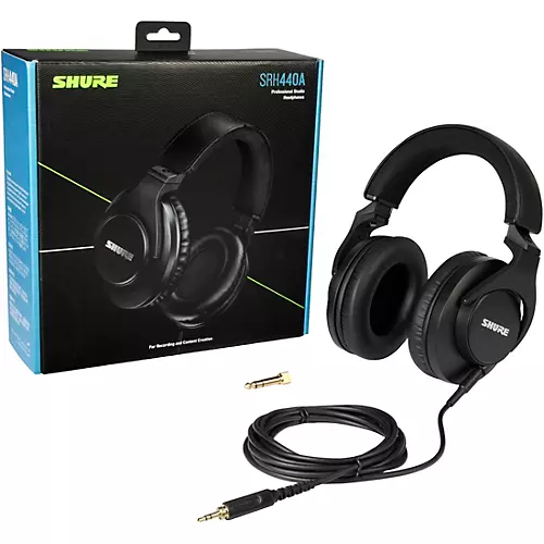 Shure SRH440A Professional Studio Headphones - musicians--Friend