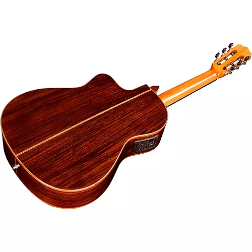 Cordoba Fusion Orchestra CE Crossover Classical Acoustic-Electric Guitar Teardrop Sunburst - musicians--Friend