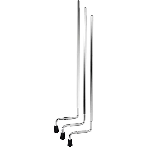 DW Aluminum Full Suspension Floor Tom Legs (Set of 3) 21 in. Chrome - musicians--Friend