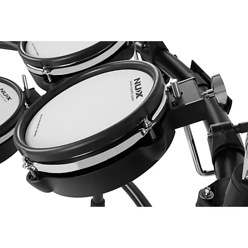 NUX DM-7X All-Remo Mesh-Head Digital Drum Kit Black - musicians--Friend