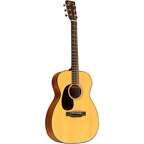 Martin 00-18 Standard Grand Concert Left-Handed Acoustic Guitar Natural - musicians--Friend