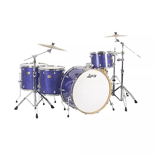 Ludwig Centennial Zep 4-Piece Shell Pack Red Sparkle - musicians--Friend